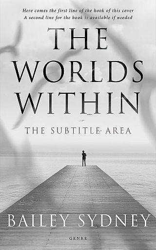 3D mockup of Alto #33328 - Premade Poetry Book Cover | BookCoverZone