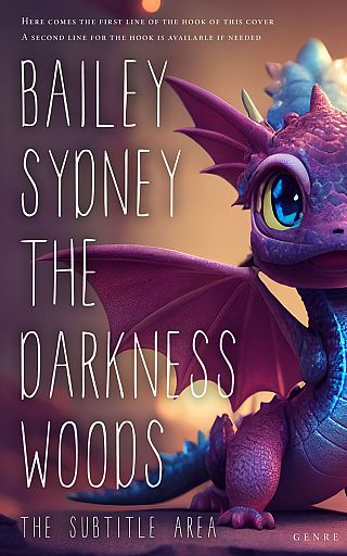 3D mockup of Livid Brown #33396 - Premade Fantasy Book Cover | BookCoverZone