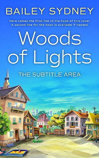 3D mockup of Picton Blue #33401 - Premade Travel Book Cover | BookCoverZone