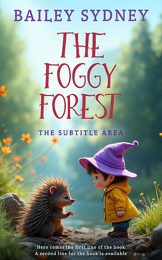 3D mockup of Surf #33488 - Premade Nature Book Cover | BookCoverZone