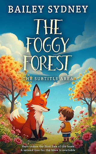 3D mockup of Blumine #33489 - Premade Fantasy Book Cover | BookCoverZone