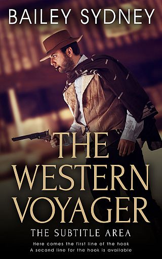 3D mockup of Cocoa Brown #33517 - Premade Action & Adventure Book Cover | BookCoverZone