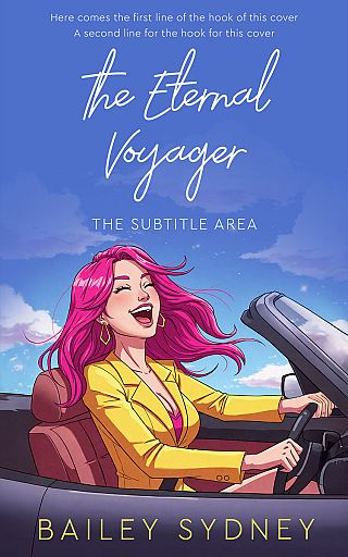 3D mockup of Indigo #335674 - Premade Travel Book Cover | BookCoverZone