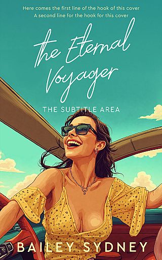 3D mockup of Keppel #335676 - Premade Travel Book Cover | BookCoverZone