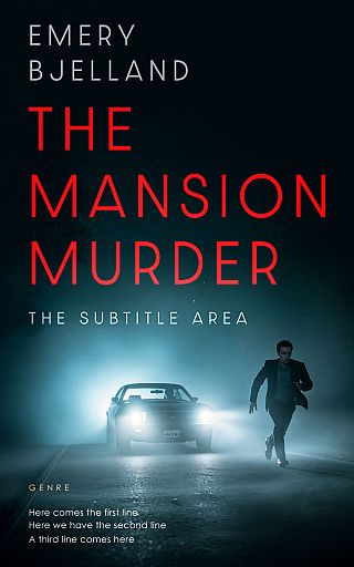 3D mockup of Firefly #335710 - Premade Mystery & Thriller & Suspense Book Cover | BookCoverZone