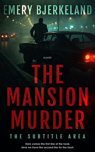 3D mockup of Racing Green #335723 - Premade Mystery & Thriller & Suspense Book Cover | BookCoverZone