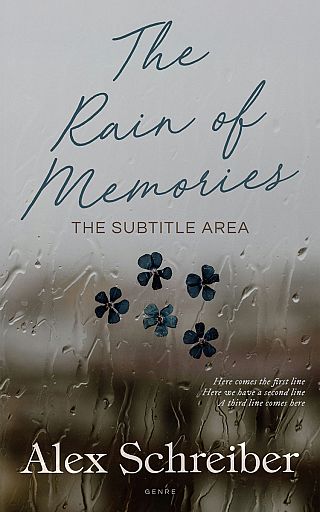 3D mockup of Bud #335844 - Premade Poetry Book Cover | BookCoverZone