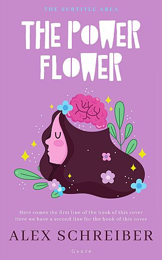 3D mockup of East Side #335971 - Premade Abstract Book Cover | BookCoverZone