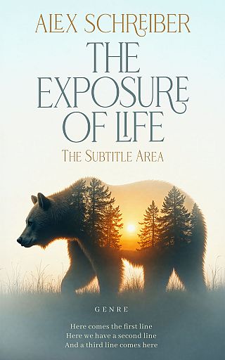 3D mockup of Gray Nurse #33610 - Premade Nature Book Cover | BookCoverZone