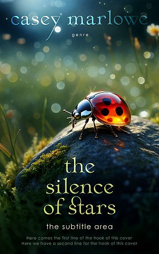 3D mockup of Aztec #33725 - Premade Surreal Book Cover | BookCoverZone