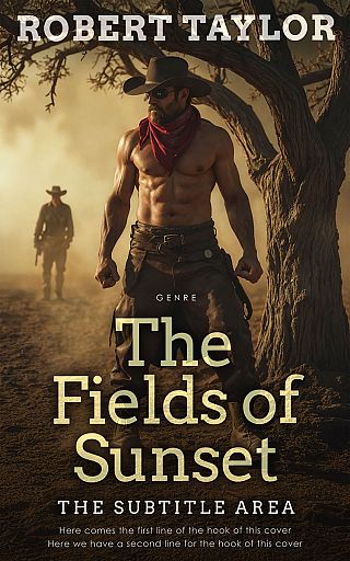 3D mockup of Sorrell Brown #34084 - Premade Action & Adventure Book Cover | BookCoverZone