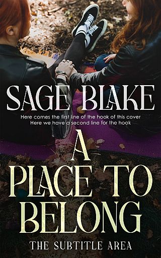 3D mockup of Cocoa Brown #34152 - Premade Nature Book Cover | BookCoverZone