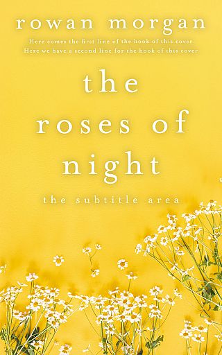 3D mockup of Saffron #34399 - Premade Poetry Book Cover | BookCoverZone