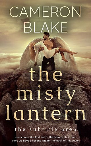 3D mockup of English Walnut #34425 - Premade Romance Book Cover | BookCoverZone