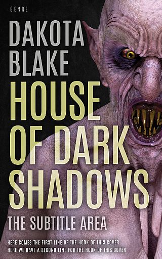 3D mockup of Thunder #34477 - Premade Horror Book Cover | BookCoverZone