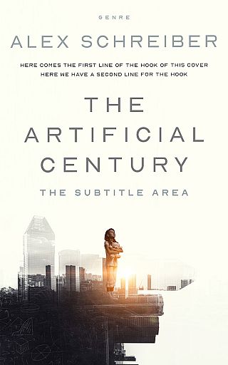 3D mockup of Mine Shaft #34634 - Premade Science Fiction Book Cover | BookCoverZone