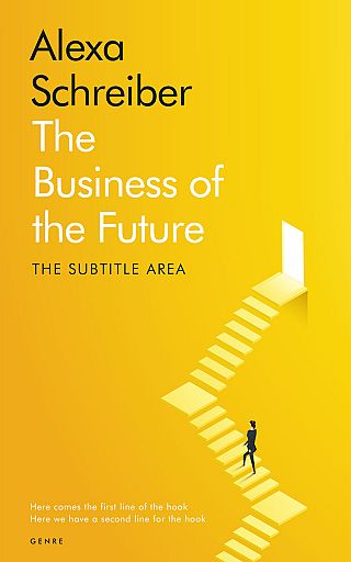 3D mockup of Buttercup #34668 - Premade Business Book Cover | BookCoverZone
