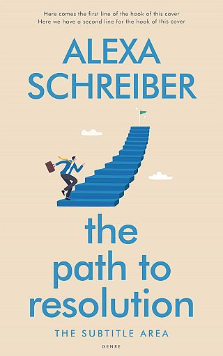 3D mockup of Double Spanish White #34689 - Premade Self-Improvement & Self-Help Book Cover | BookCoverZone