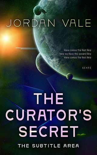 3D mockup of Aztec #34708 - Premade Science Fiction Book Cover | BookCoverZone