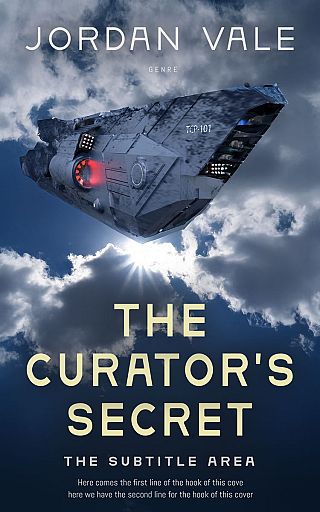 3D mockup of Fiord #34712 - Premade Science Fiction Book Cover | BookCoverZone