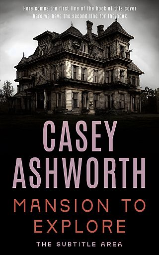 3D mockup of Pink Swan #34732 - Premade Mystery & Thriller & Suspense Book Cover | BookCoverZone