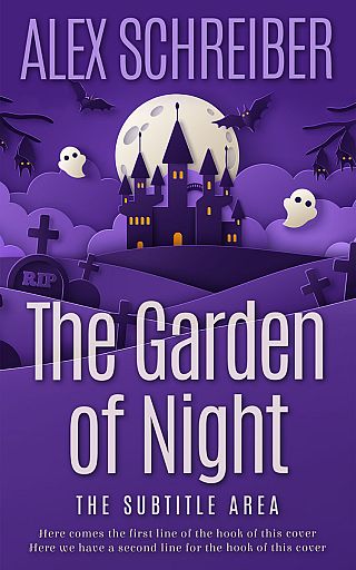 3D mockup of Minsk #34796 - Premade Horror Book Cover | BookCoverZone