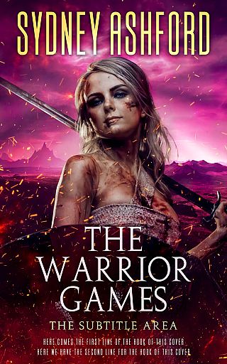 3D mockup of Aubergine #34875 - Premade Fantasy Book Cover | BookCoverZone