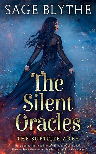 3D mockup of Ebony Clay #34902 - Premade Fantasy Book Cover | BookCoverZone