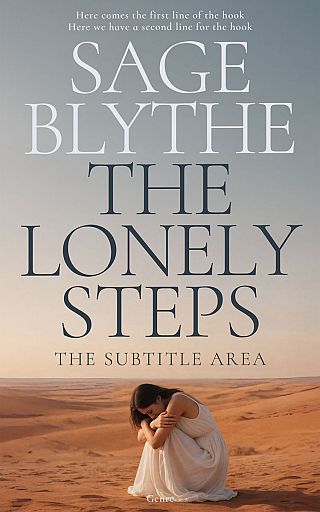 3D mockup of Cloudy #34977 - Premade Literary Fiction Book Cover | BookCoverZone