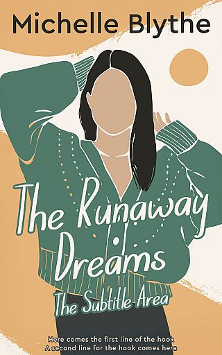 3D mockup of Como #35059 - Premade Abstract Book Cover | BookCoverZone