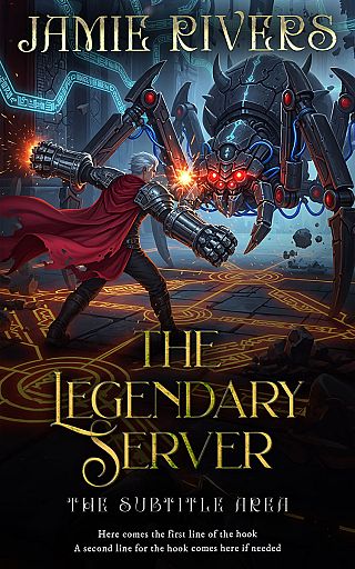 3D mockup of Baltic Sea #35115 - Premade LitRPG Book Cover | BookCoverZone