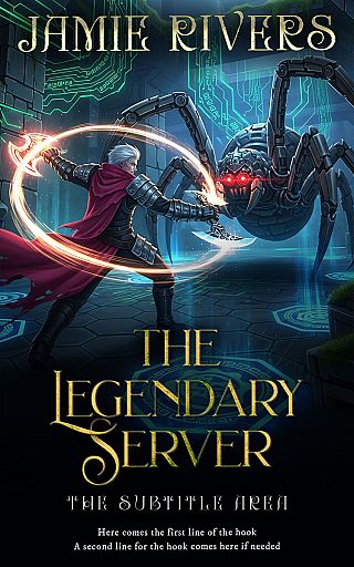 3D mockup of Bunker #35116 - Premade LitRPG Book Cover | BookCoverZone