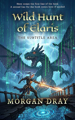 3D mockup of San Juan #35125 - Premade LitRPG Book Cover | BookCoverZone