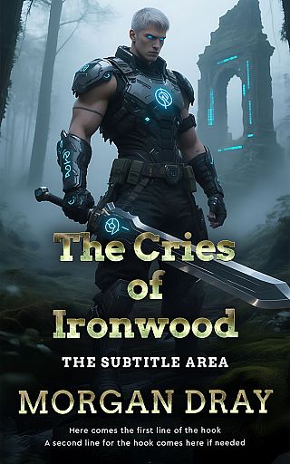 3D mockup of Bunker #35136 - Premade LitRPG Book Cover | BookCoverZone