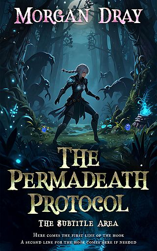 3D mockup of Firefly #35169 - Premade Fantasy Book Cover | BookCoverZone