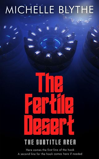 3D mockup of Cinnabar #35207 - Premade Science Fiction Book Cover | BookCoverZone