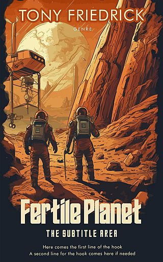 3D mockup of Copper #35216 - Premade Science Fiction Book Cover | BookCoverZone