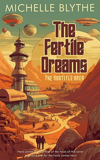 3D mockup of Nutmeg #35228 - Premade Science Fiction Book Cover | BookCoverZone