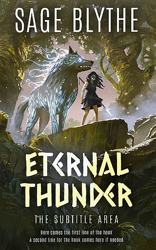 3D mockup of Birch #35288 - Premade Fantasy Book Cover | BookCoverZone