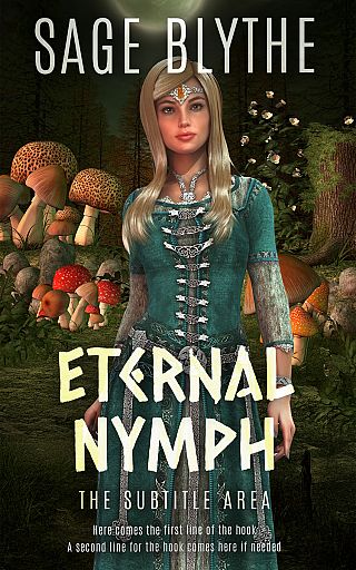 3D mockup of Rangoon Green #35292 - Premade Fantasy Book Cover | BookCoverZone