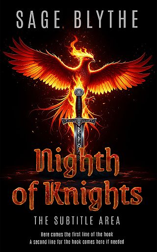 3D mockup of Tuscany #35302 - Premade Fantasy Book Cover | BookCoverZone