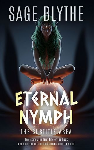 3D mockup of Shark #35311 - Premade Fantasy Book Cover | BookCoverZone