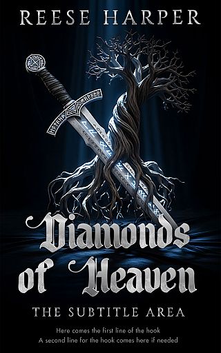 3D mockup of Bunker #35324 - Premade Fantasy Book Cover | BookCoverZone