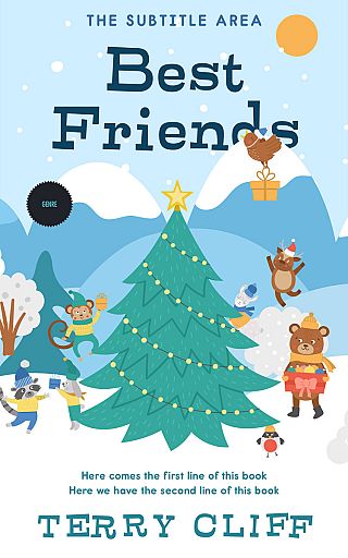 3D mockup of Lochinvar #50050 - Premade Children's Book Cover | BookCoverZone