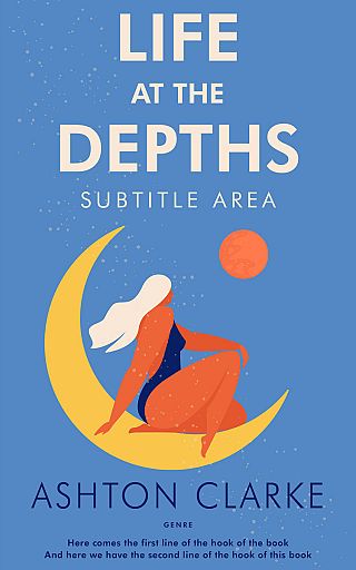 3D mockup of Indigo #50099 - Premade Fantasy Book Cover | BookCoverZone