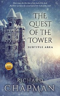 Pre Made Book Cover Pale Sky