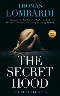 Pre Made Book Cover Black Bean