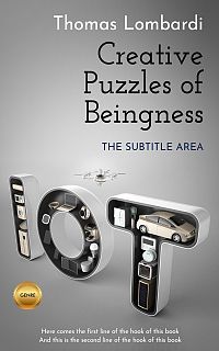 Pre Made Book Cover Dusty Gray