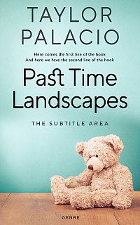 Pre Made Book Cover Paris White