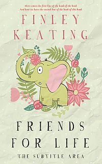 Pre Made Book Cover Satin Linen